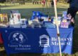 Bethany Medical and Lenny Peters Foundation information table at the military charity golf tournament